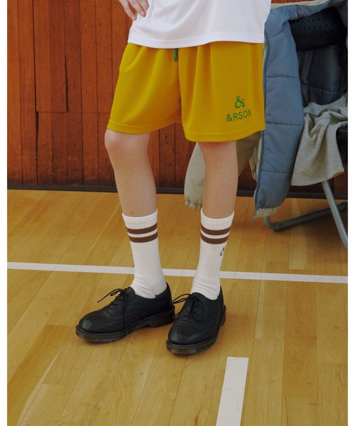 ＆RSON（アンダーソン） ハーフパンツ パンツ STANDARD SHORTS メンズ