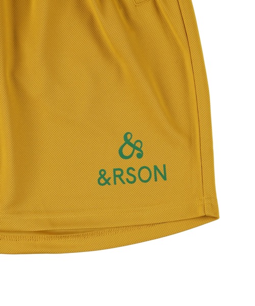 ＆RSON（アンダーソン） ハーフパンツ パンツ STANDARD SHORTS メンズ
