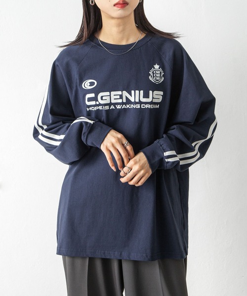 tシャツ ラインラグランゲームロンT レディース : ZOZOTOWN Yahoo!店