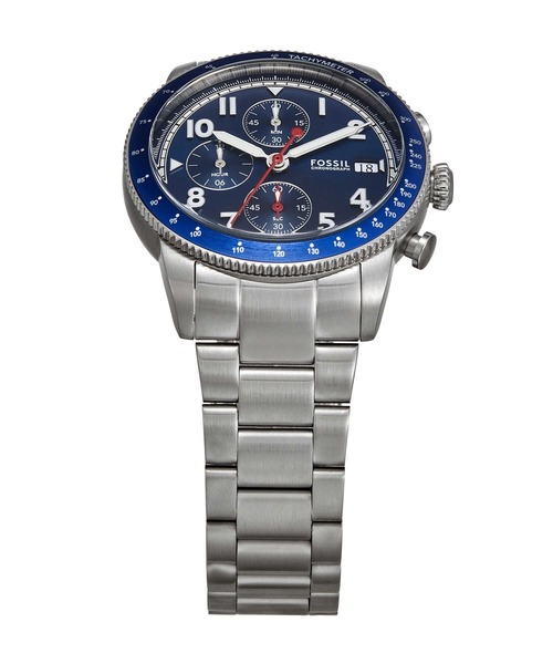 FOSSIL 腕時計 フォッシル メンズ アナログ ステンレス FS6047