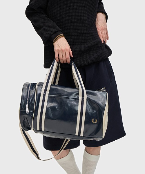 FRED PERRY（フレッドペリー） スポーツバッグ Classic Barrel Bag