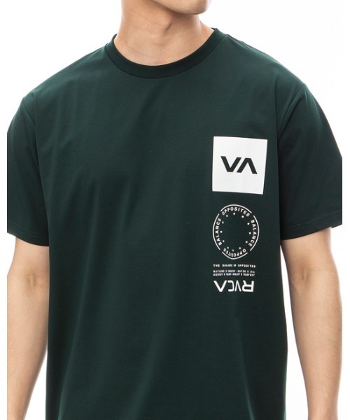 国内配送★RVCA★VA VENT SURF SS ラッシュガード 速乾性◎ ルーカ メンズ マリン ラッシュガード VA VENT SURF SS BE041