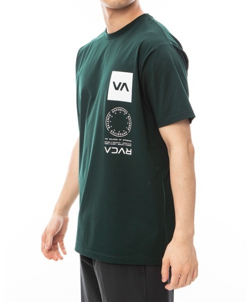 RVCA ラッシュガード メンズ VA VENT SURF SS 「2024年春夏