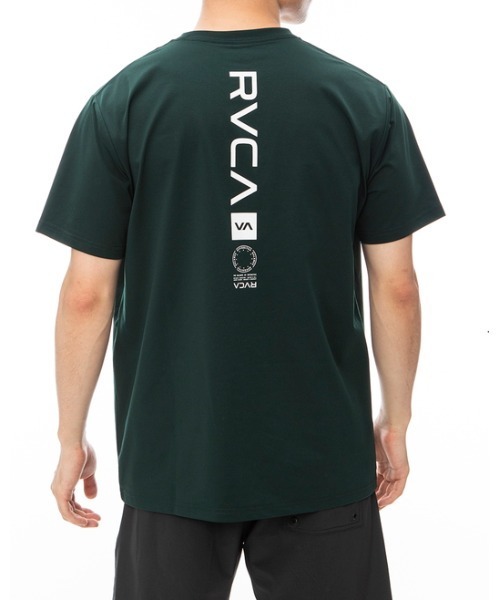 国内配送★RVCA★VA VENT SURF SS ラッシュガード 速乾性◎ RVCA ラッシュガード メンズ VA VENT SURF SS 「2024年春夏