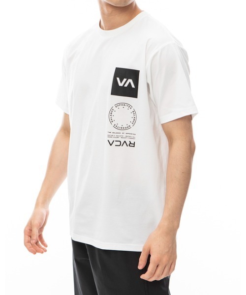 国内配送★RVCA★VA VENT SURF SS ラッシュガード 速乾性◎ RVCA ラッシュガード メンズ VA VENT SURF SS 「2024年春夏