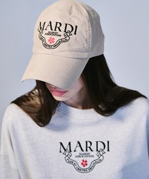 新品▪️ Mardi Mercredi ▪️キャップ▪️ブラウン Mardi Mercredi キャップ 帽子 CAP MARDI LOGO ROPE レディース