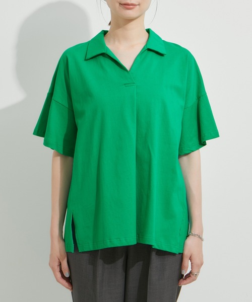 LE CERCLE par rope' tシャツ スキッパーフレアTシャツ レディース