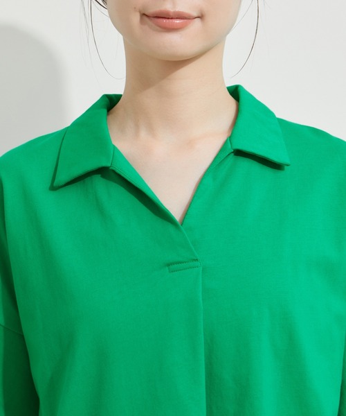 LE CERCLE par rope' tシャツ スキッパーフレアTシャツ レディース