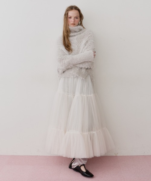 LA BELLE ETUDE（ラベルエチュード） ニット セーター MIXフェザー