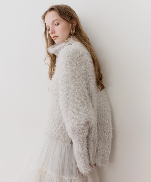 LA BELLE ETUDE（ラベルエチュード） ニット セーター MIXフェザー