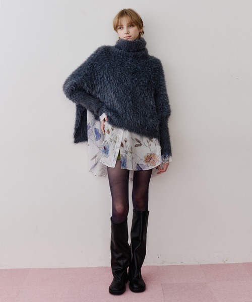 LA BELLE ETUDE（ラベルエチュード） ニット セーター MIXフェザー