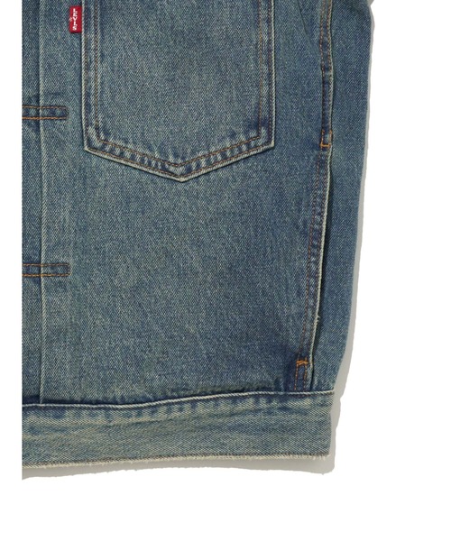 デニムジャケット gジャン Levi's/リーバイス 3-IN-1 トラッカージャケット ミディアムインディゴ HAPPY AND WELL メンズ | Levi's | 10