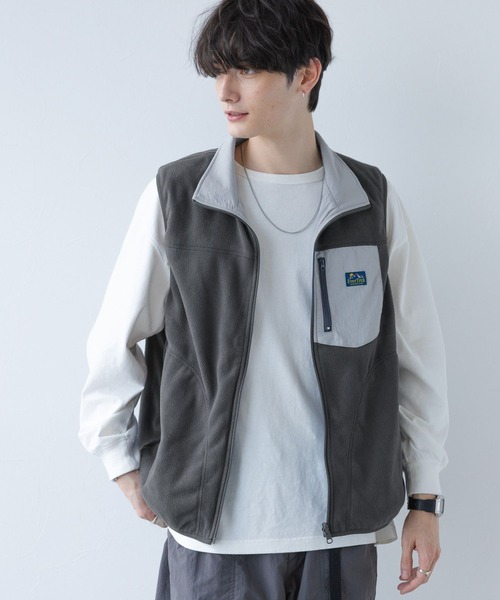 ELLIE スリーブレスコート ベスト　ジレ　ベスト スリーブレスコート【BEIGE】 – ELLIE