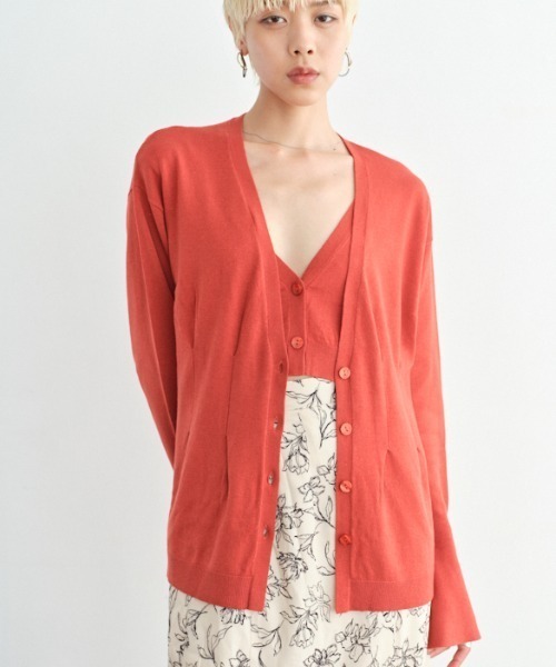 ニット セーター Conte Knit cardigan  コンテニットカーディガン レディース Muel Chic ニット セーター Conte Knit cardigan コンテニット
