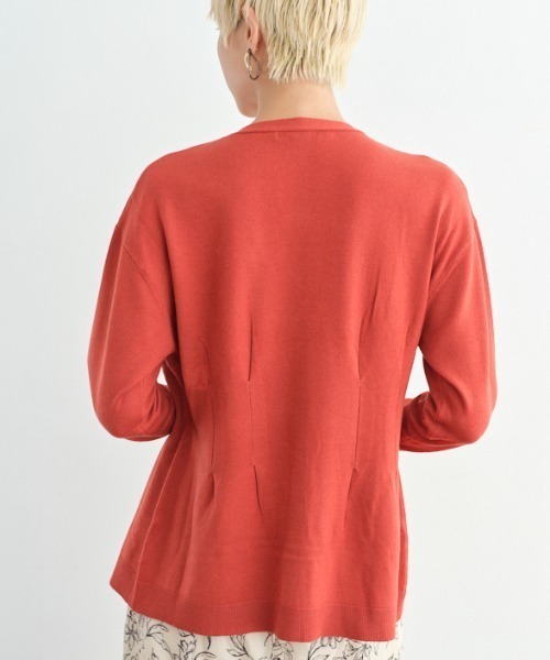 ニット セーター Conte Knit cardigan  コンテニットカーディガン レディース Muel Chic ニット セーター Conte Knit cardigan コンテニット