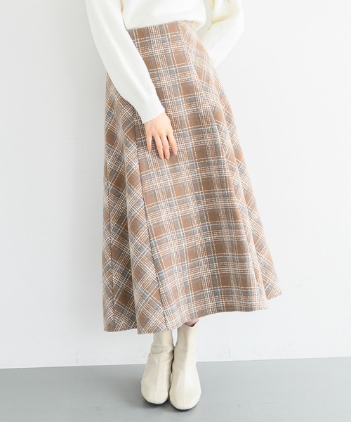 MISCH MASCH（ミッシュマッシュ） スカート ロービングチェックAライン