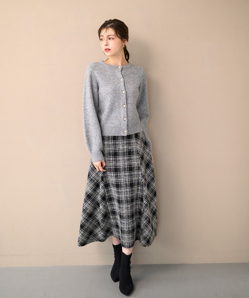 MISCH MASCH（ミッシュマッシュ） スカート ロービングチェックAライン