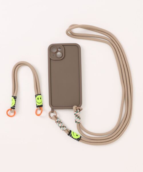 Fun & Daily スマホケース Twin Cord iPhone Case ショルダー