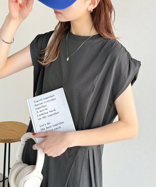 【美品】アルチビオ中綿入り 2WAYワンピース サイズ36 小さいサイズ 2WAYボウタイワンピース 低身長さん・小柄女性