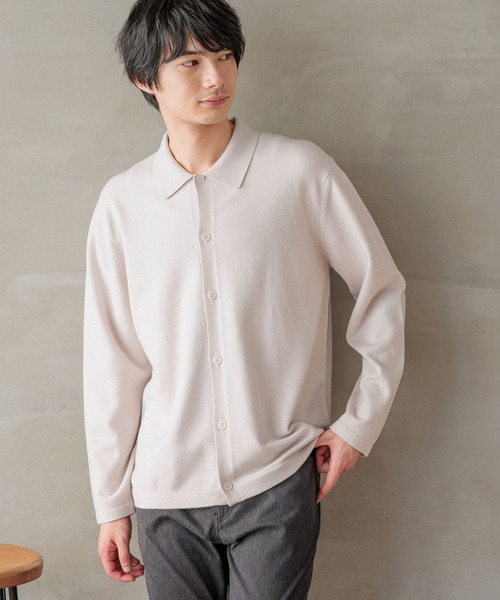 ★tmsjh70 GLOBAL WORK（グローバルワーク） カーディガン メルティポロ