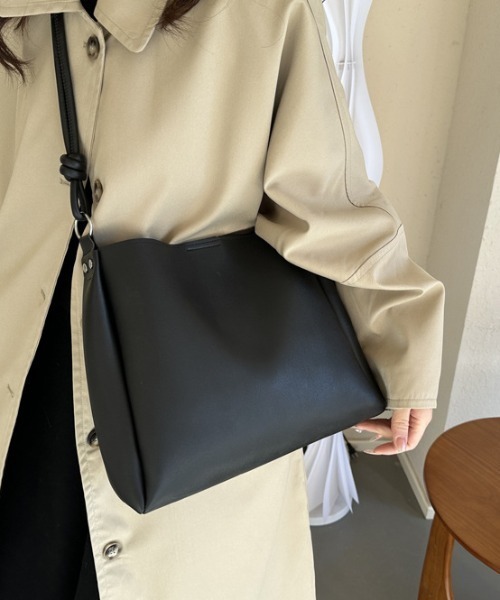 Per sist ence（パーシエンス） トートバッグ フェイクレザー2WAY
