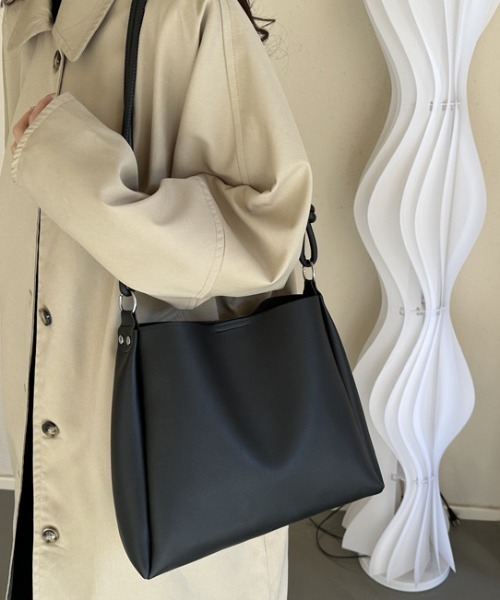 Per sist ence（パーシエンス） トートバッグ フェイクレザー2WAY