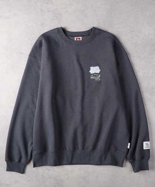Right-on トレーナー スウェット 「BEN DAVIS」別注 バックプリント