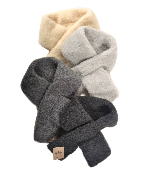 Sheep by the Sea マフラー ストール レディース メンズ : ZOZOTOWN