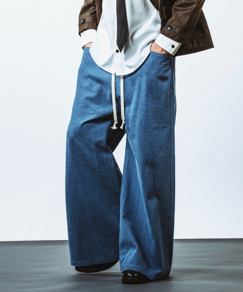 NO ID.（ノーアイディー） ジーンズ 「NO ID.」Denim Wide Flare Pants