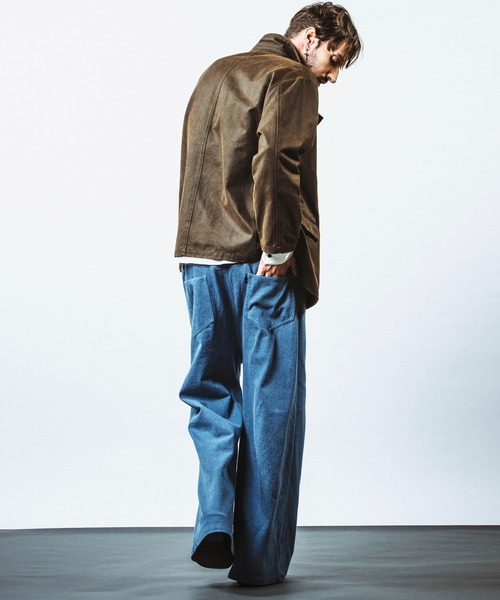 NO ID.（ノーアイディー） ジーンズ 「NO ID.」Denim Wide Flare Pants