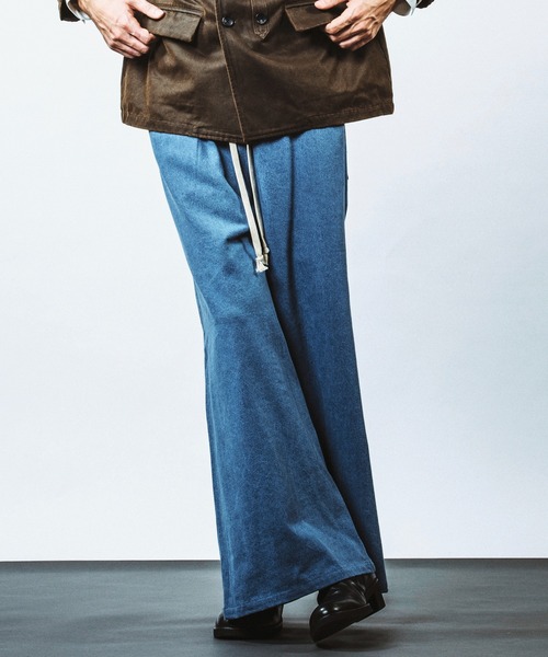 NO ID.（ノーアイディー） ジーンズ 「NO ID.」Denim Wide Flare Pants