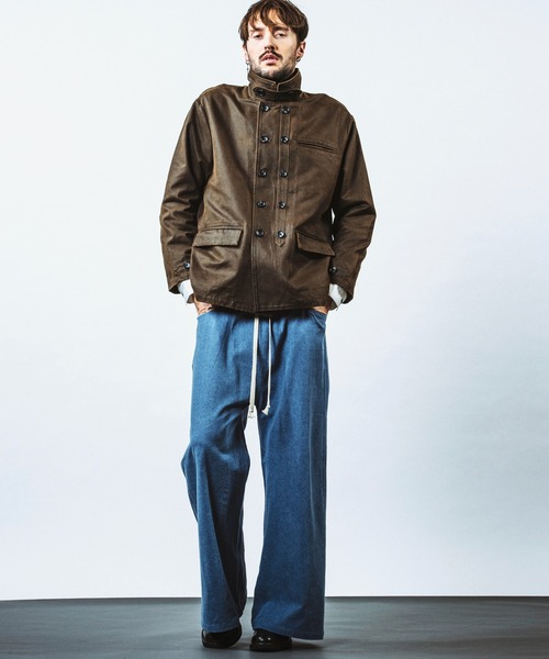 NO ID.（ノーアイディー） ワイドパンツ ジーンズ 「NO ID.」Denim