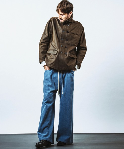 NO ID.（ノーアイディー） ワイドパンツ ジーンズ 「NO ID.」Denim