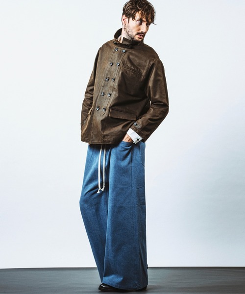 NO ID.（ノーアイディー） ワイドパンツ ジーンズ 「NO ID.」Denim