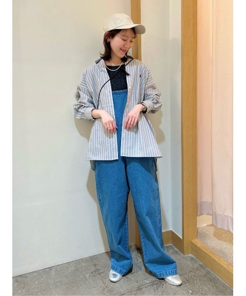Borders at balcony ♡ デニムサロペット Dickies（ディッキーズ） サロペット オーバーオール 「レディース