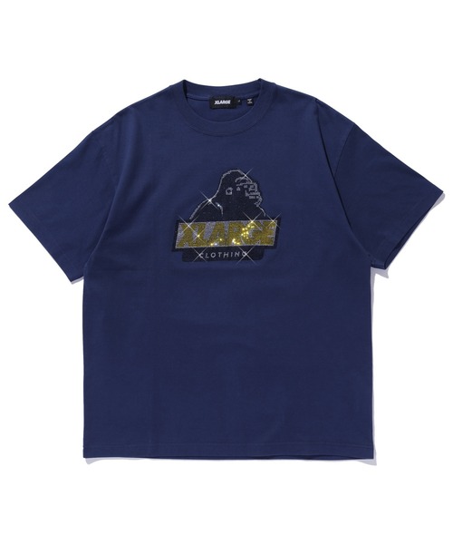 XLARGE（エクストラ ラージ） tシャツ RHINE STONE SLANTED OG S/S TEE