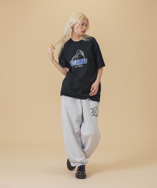 XLARGE（エクストラ ラージ） tシャツ RHINE STONE SLANTED OG S/S TEE
