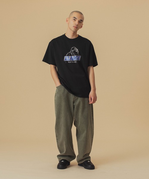 XLARGE（エクストラ ラージ） tシャツ RHINE STONE SLANTED OG S/S TEE