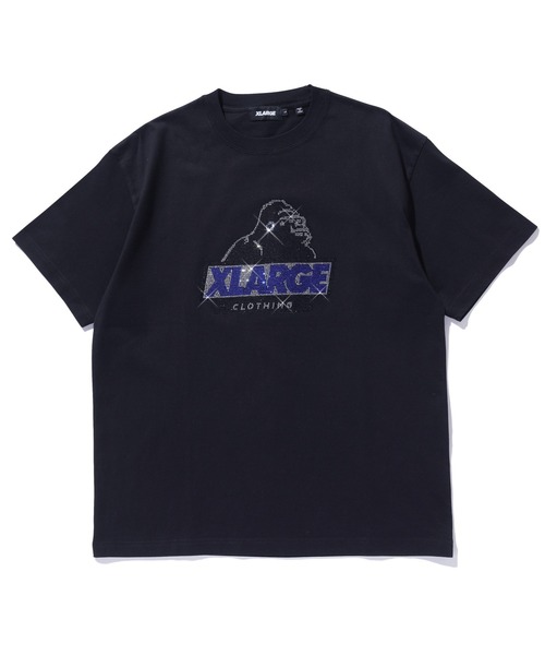 XLARGE（エクストラ ラージ） tシャツ RHINE STONE SLANTED OG S/S TEE