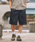 ワイドパンツ ハーフパンツ チノパン 短パン ...の詳細画像4