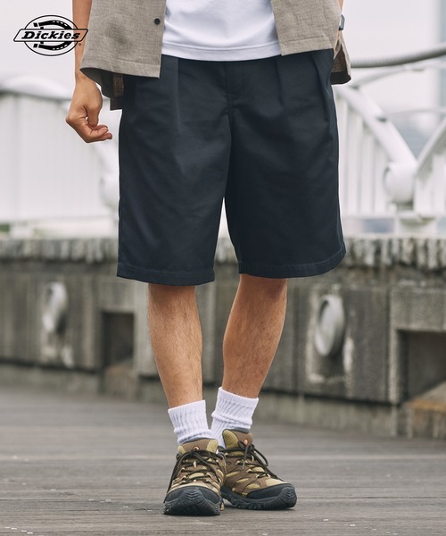 Dickies（ディッキーズ） ワイドパンツ ハーフパンツ チノパン 短パン