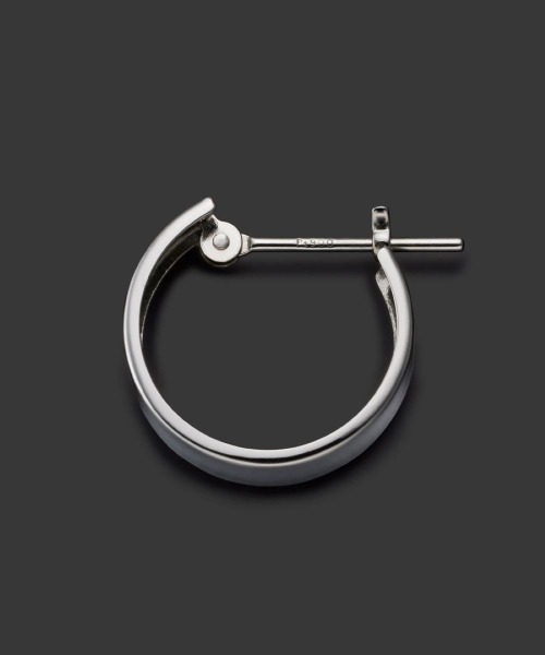 4℃ HOMME+ ピアス プラチナ フープ ピアス/片耳用 メンズ