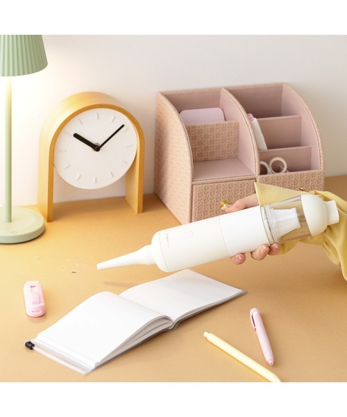 Francfranc（フランフラン） ハンディクリーナー＆エアダスター ピンク