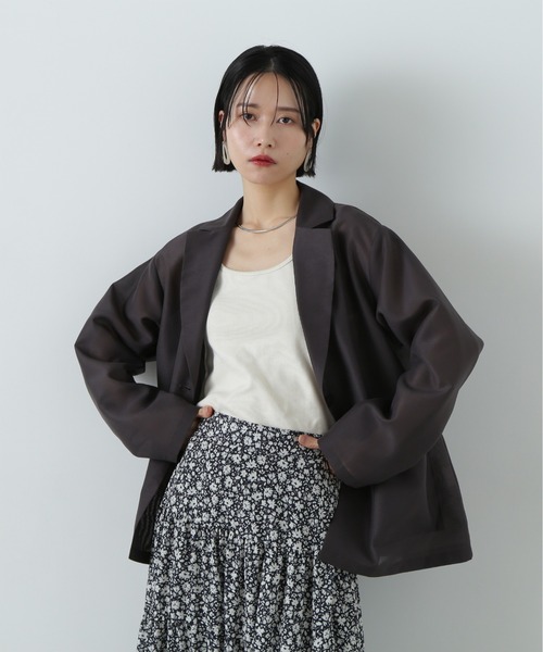 【N. Natural Beauty Basic】テーラードジャケット N.Natural Beauty Basic ジャケット テーラードジャケット