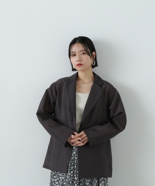 新品【NATURAL BEAUTY BASIC】テーラードジャケット N.Natural Beauty Basic ジャケット テーラードジャケット