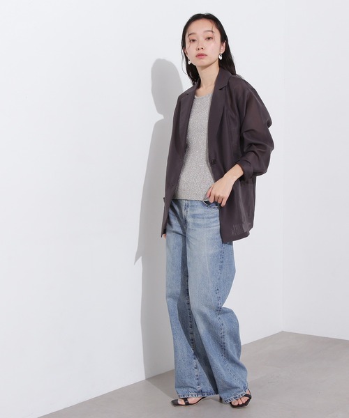 【N. Natural Beauty Basic】テーラードジャケット 楽天市場】テーラードダブルジャケット N. Natural Beauty Basic