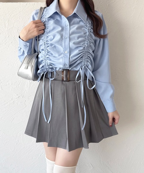 apres jour（アプレジュール） スカート 「セットアップ可能」ベルト