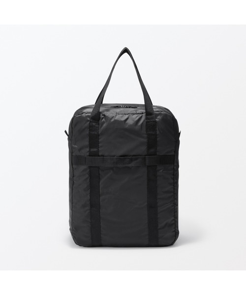 無印良品（MUJI） ボストンバッグ たためる 撥水縦型ボストンバッグ