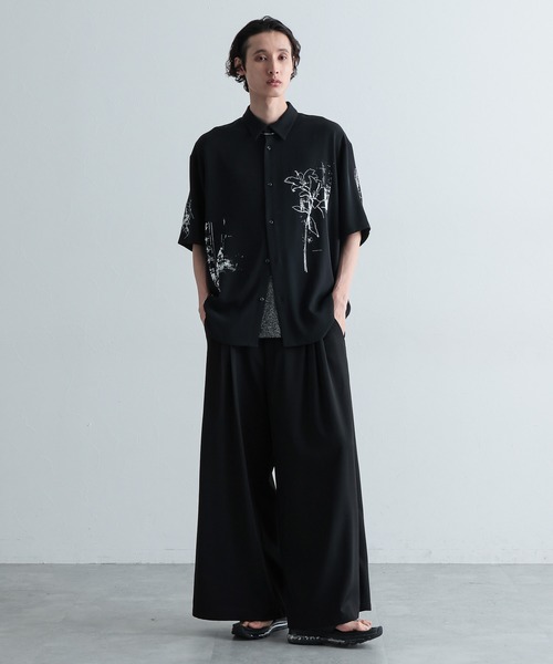【SET UP対応】DABOルーズワイドパンツ(HARE) HARE スラックス 「SET UP対応」DABOルーズワイドパンツ(HARE