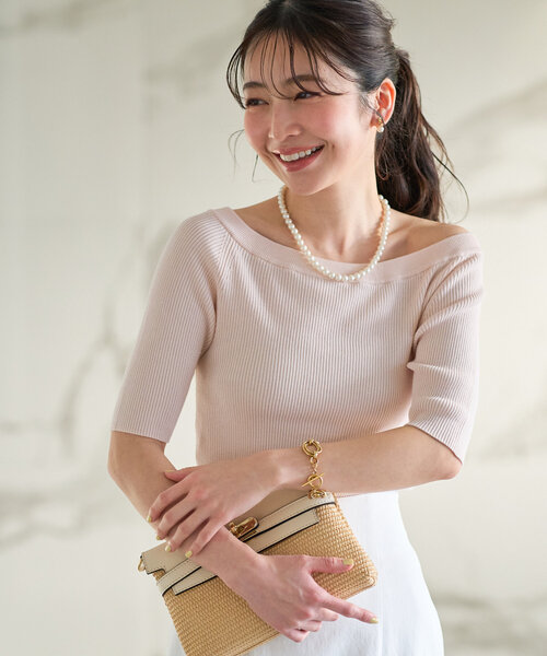 La boutique Bonbon ニット セーター 「お上品スパンコール